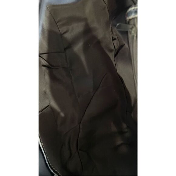 LINEAR SILVER METALLIC HOBO BAG new - Picture 11 of 12